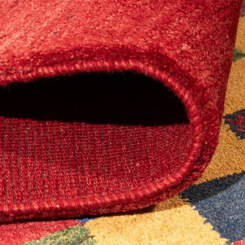 Dywan Gabbeh - perski - 254 x 180 cm - wielokolorowy