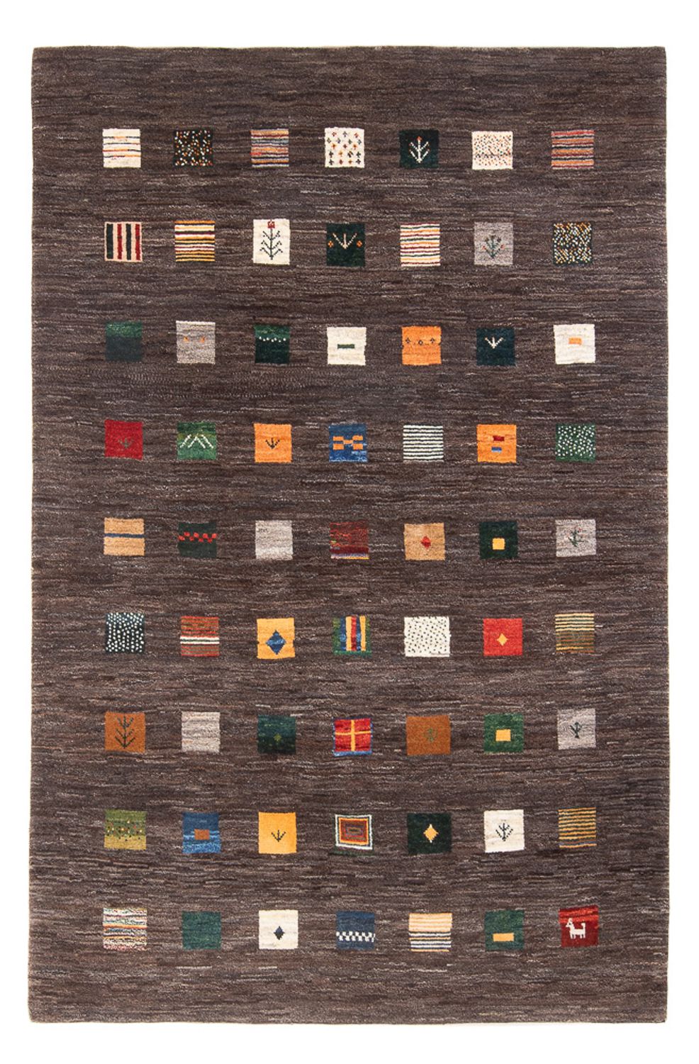 Dywan Gabbeh - perski - 252 x 175 cm - wielokolorowy