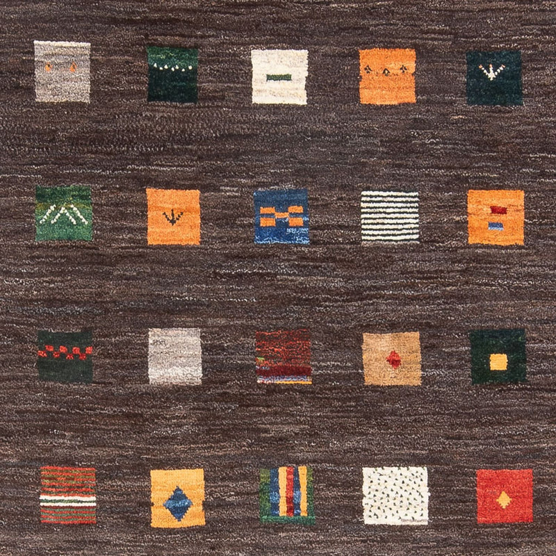 Dywan Gabbeh - perski - 252 x 175 cm - wielokolorowy