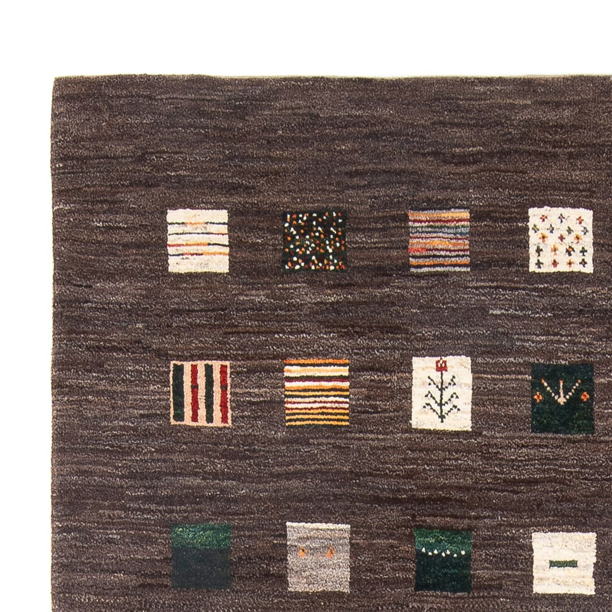 Dywan Gabbeh - perski - 252 x 175 cm - wielokolorowy