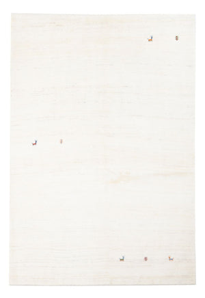 Dywan Gabbeh - perski - 205 x 150 cm - kremowy