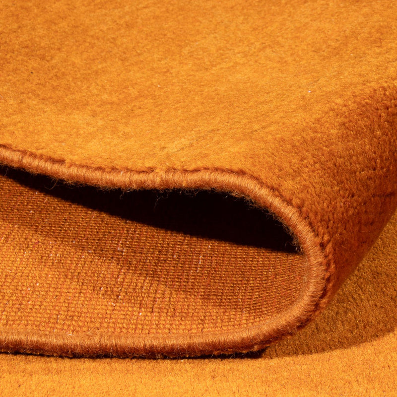 Dywan Gabbeh - perski - 197 x 146 cm - pomarańczowy