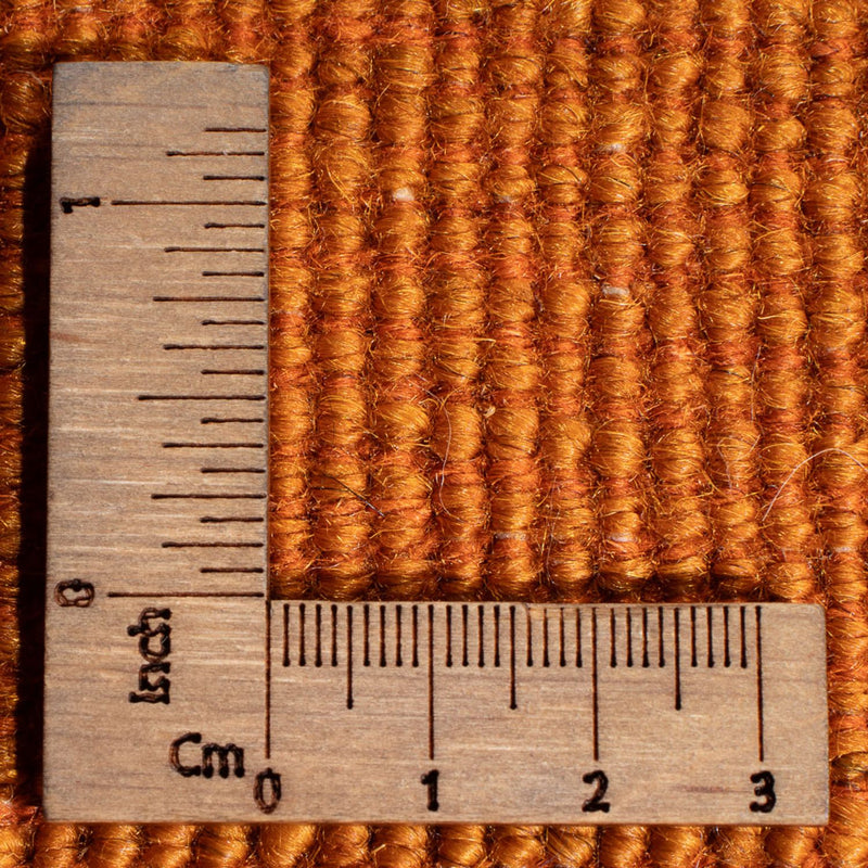 Dywan Gabbeh - perski - 197 x 146 cm - pomarańczowy