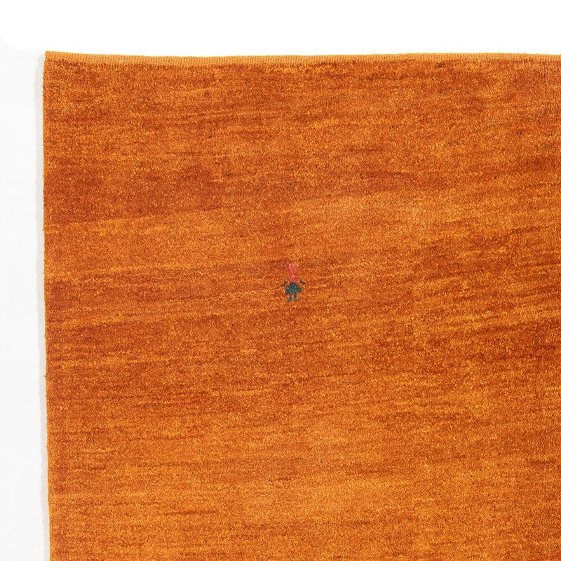 Dywan Gabbeh - perski - 195 x 156 cm - pomarańczowy