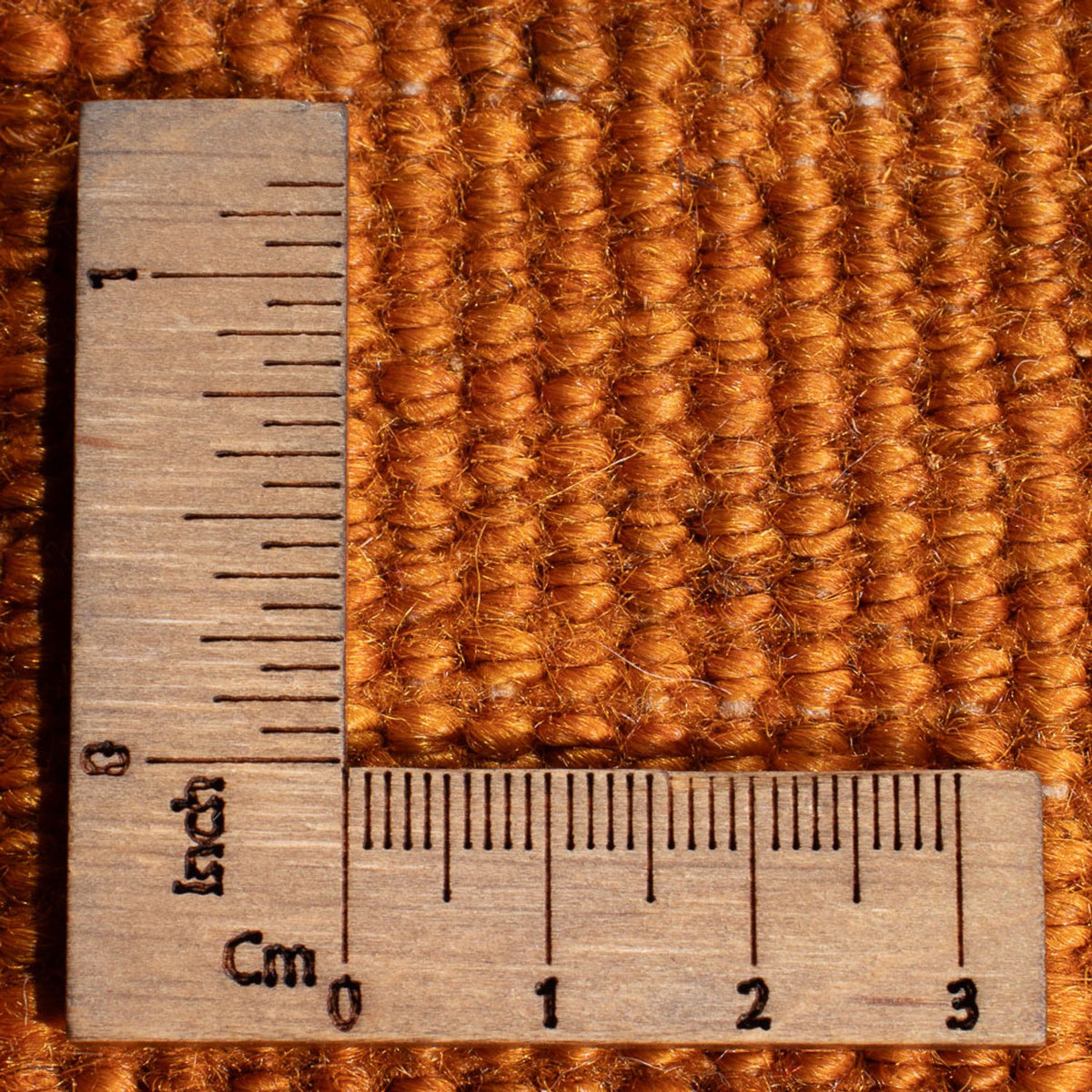 Dywan Gabbeh - perski - 195 x 156 cm - pomarańczowy