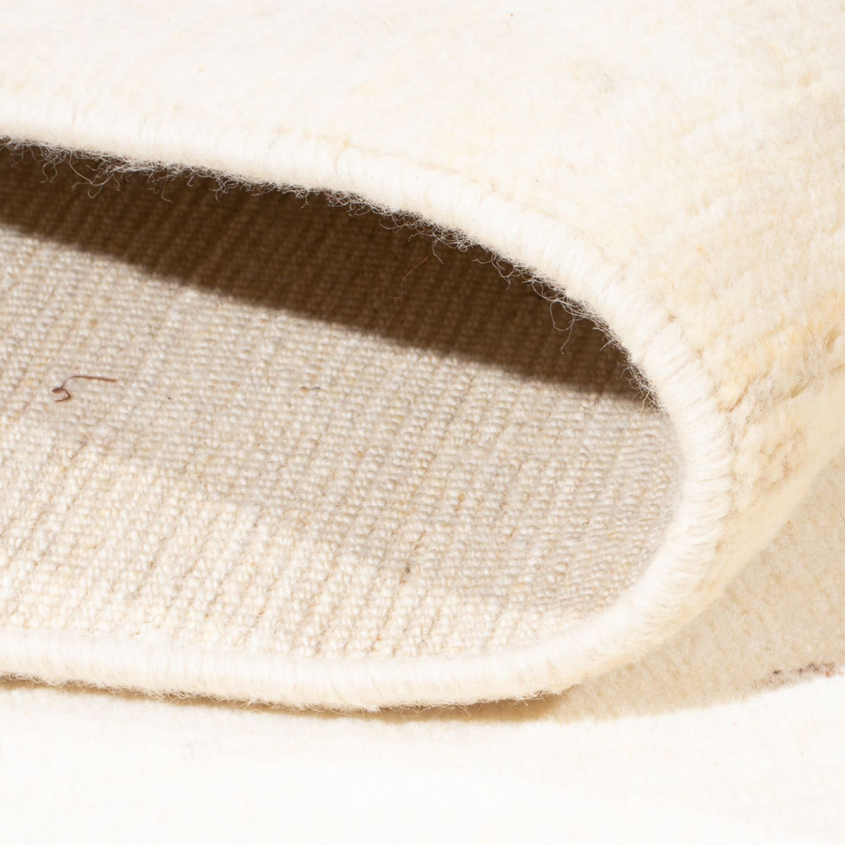 Dywan Gabbeh - perski - 200 x 150 cm - jasnoszary