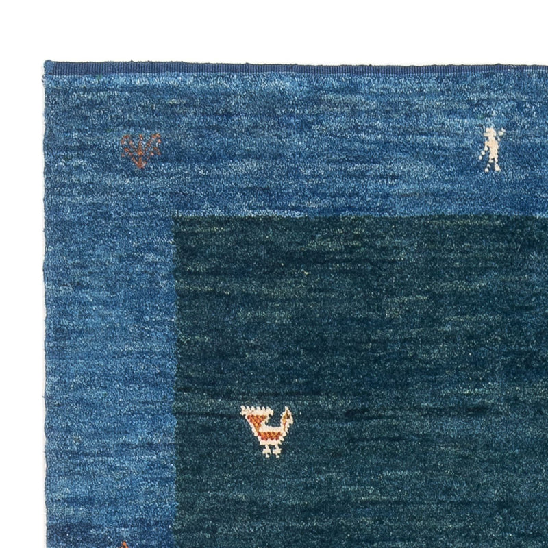 Dywan Gabbeh - perski - 145 x 101 cm - wielokolorowy