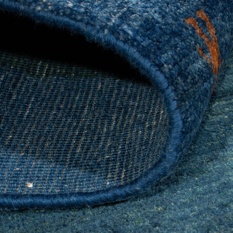 Dywan Gabbeh - perski - 145 x 101 cm - wielokolorowy