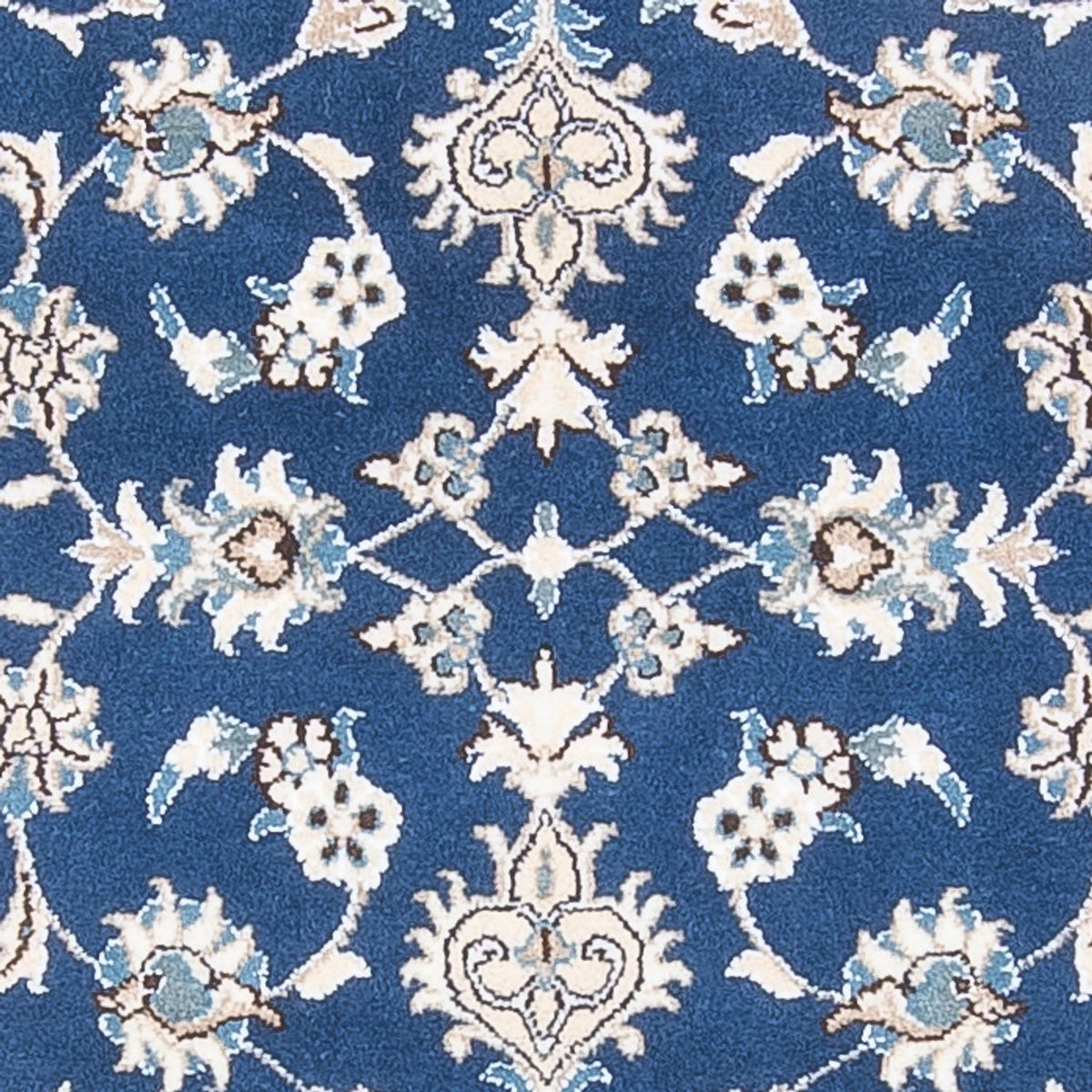 Biegacz Dywan perski - Nain - 196 x 77 cm - niebieski