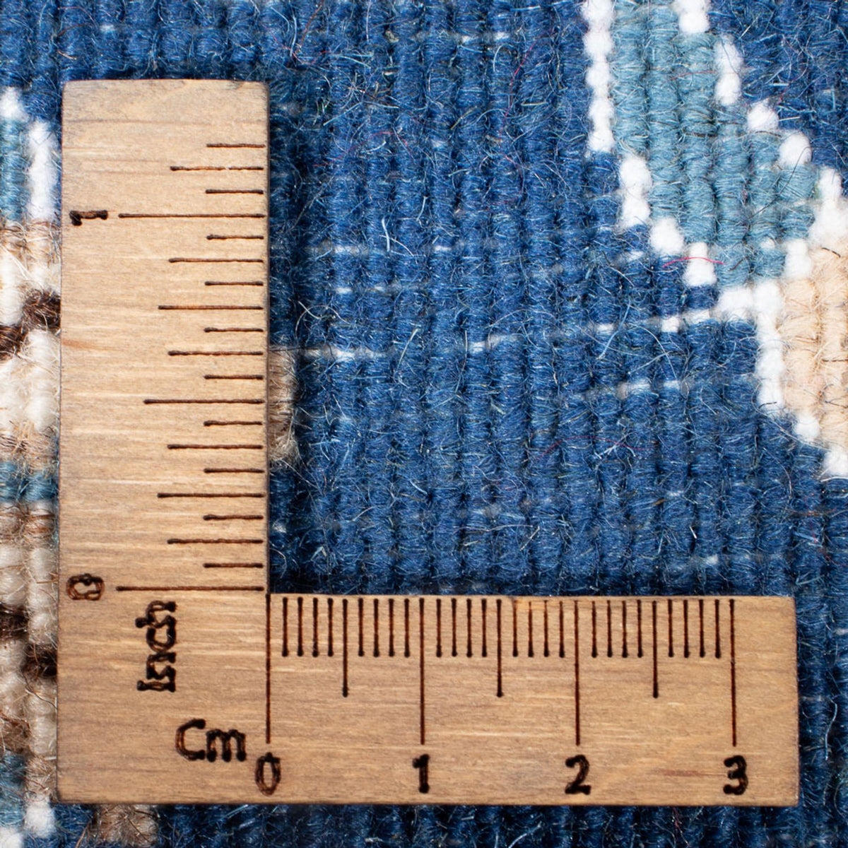 Biegacz Dywan perski - Nain - 196 x 77 cm - niebieski