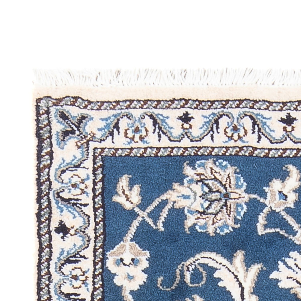 Dywan perski - Nain - 140 x 70 cm - niebieski