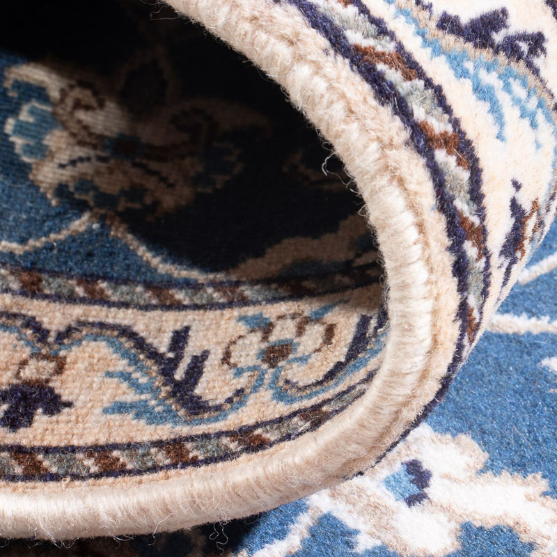 Dywan perski - Nain - 140 x 70 cm - niebieski