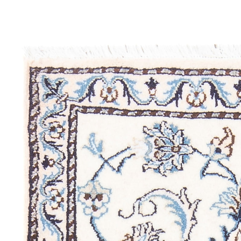 Dywan perski - Nain - 132 x 70 cm - kremowy