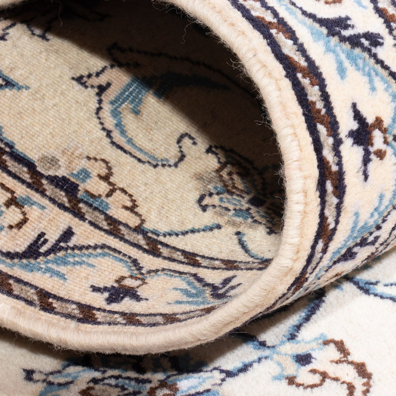 Dywan perski - Nain - 132 x 70 cm - kremowy