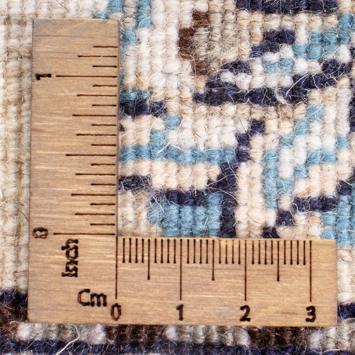 Dywan perski - Nain - 132 x 70 cm - kremowy