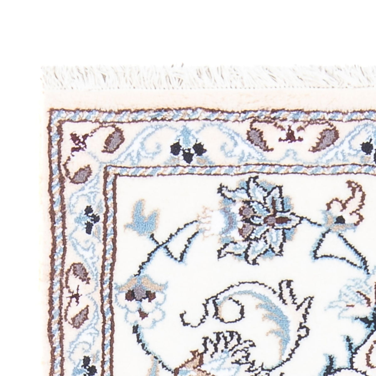 Dywan perski - Nain - 140 x 70 cm - kremowy