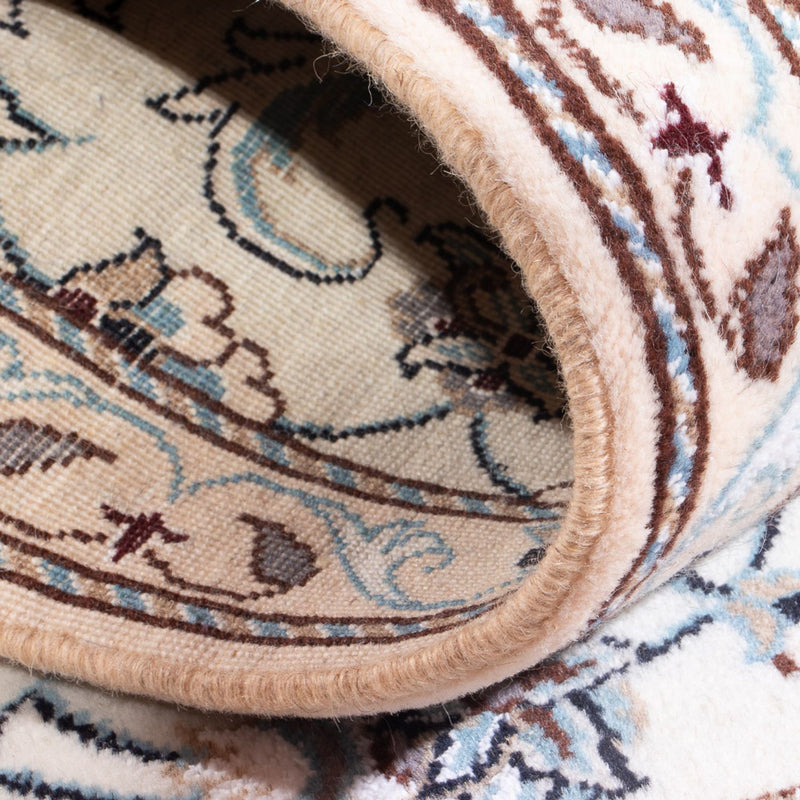 Dywan perski - Nain - 140 x 70 cm - kremowy