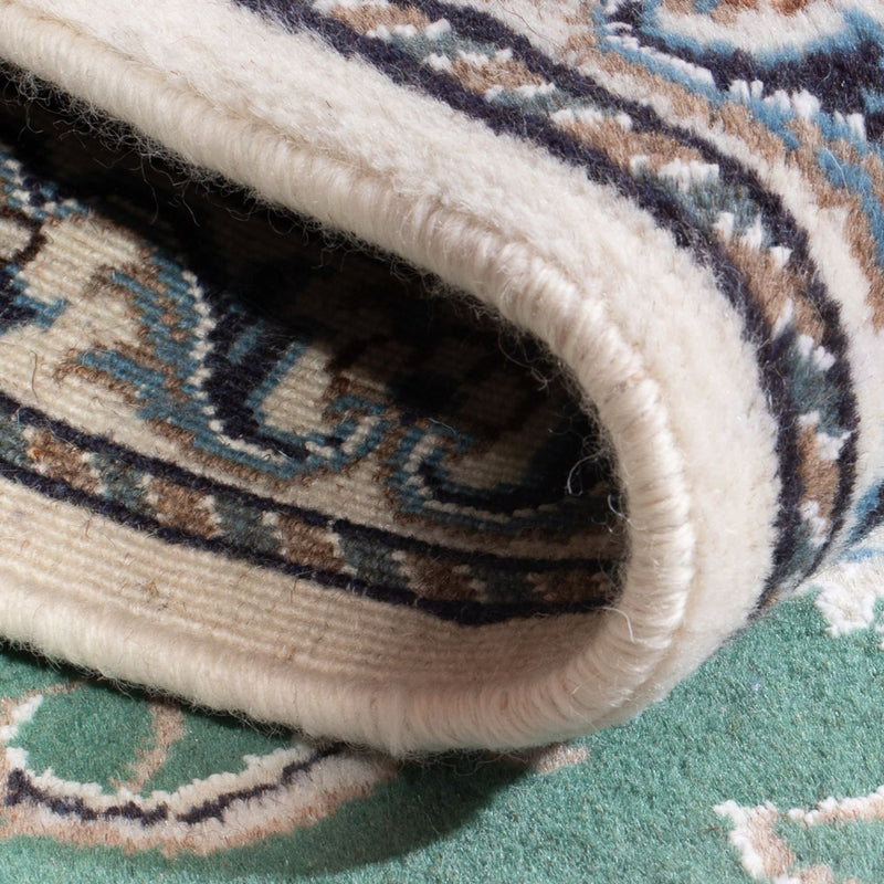 Dywan perski - Nain - 140 x 70 cm - zielona