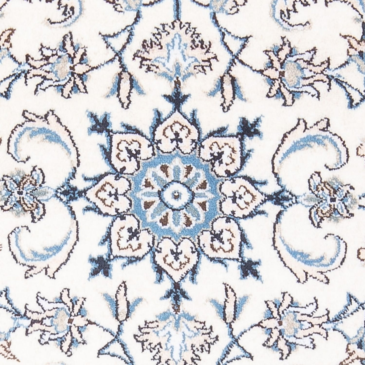 Dywan perski - Nain - 138 x 71 cm - kremowy