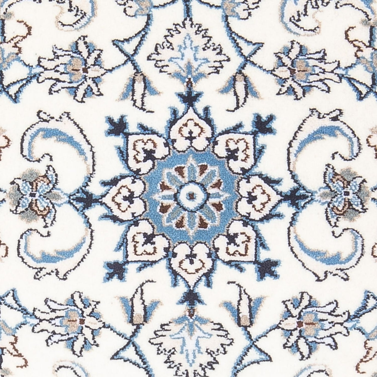 Dywan perski - Nain - 134 x 68 cm - kremowy