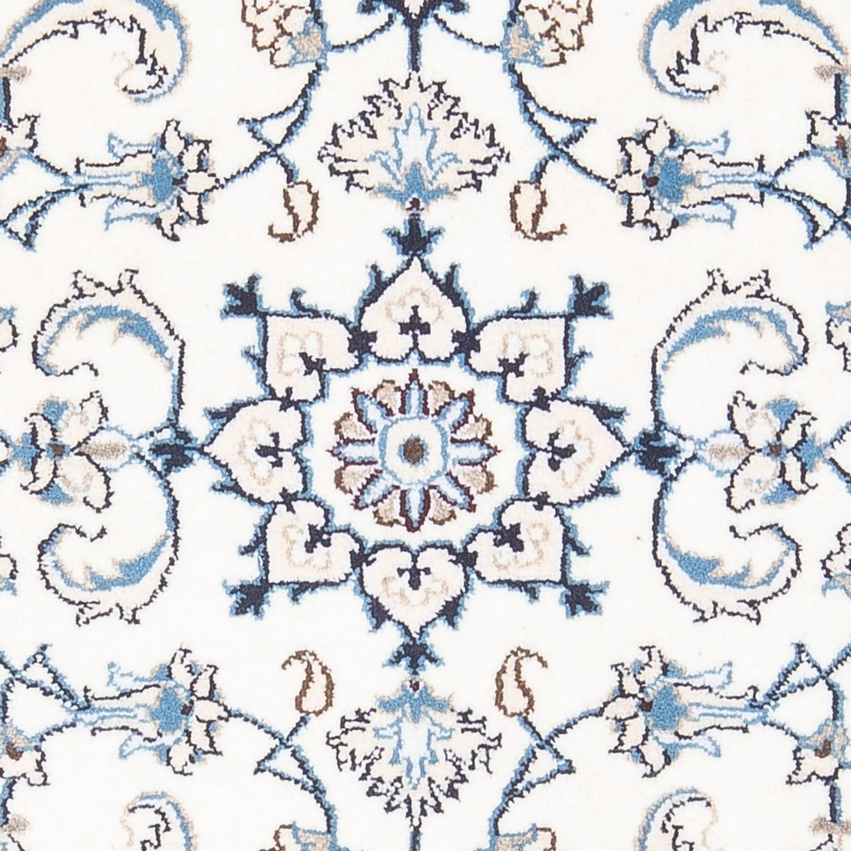 Dywan perski - Nain - 135 x 70 cm - kremowy