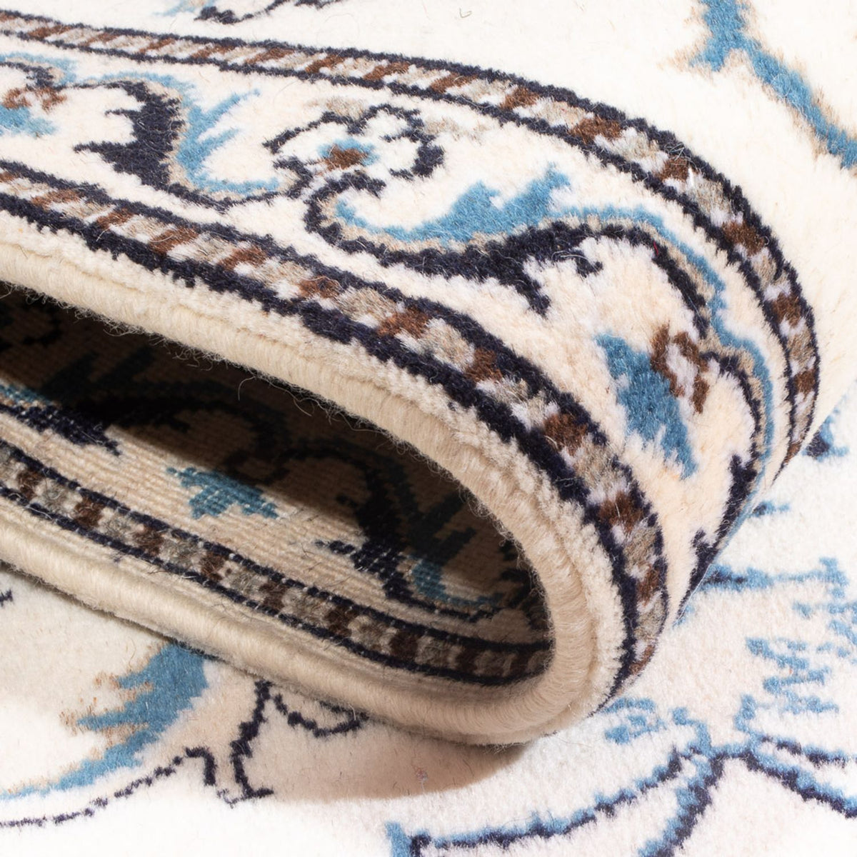 Dywan perski - Nain - 135 x 70 cm - kremowy