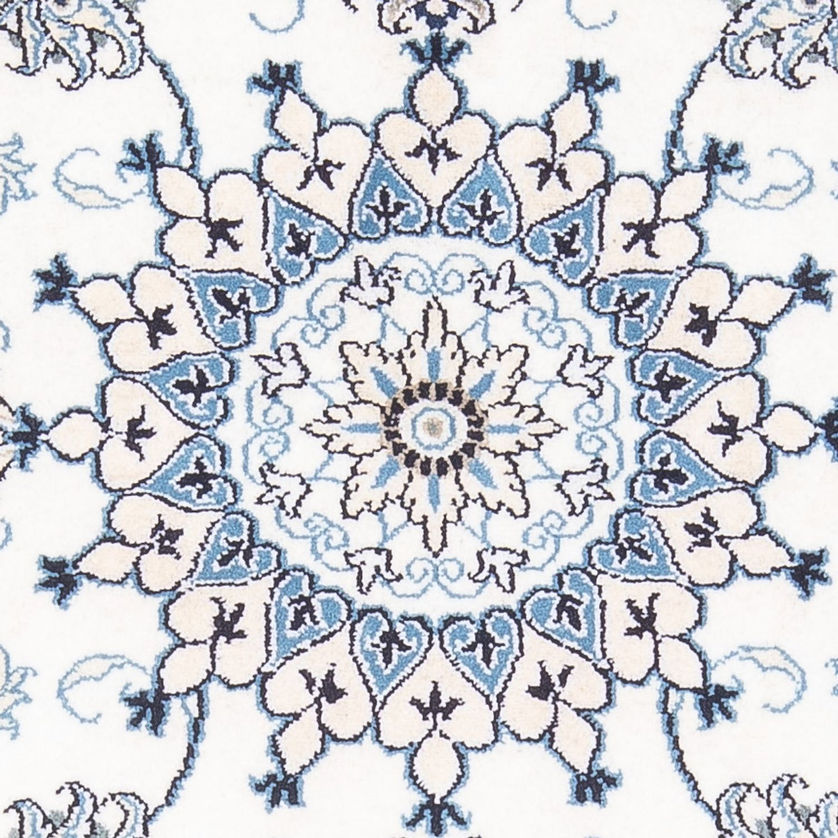 Dywan perski - Nain - 140 x 90 cm - kremowy