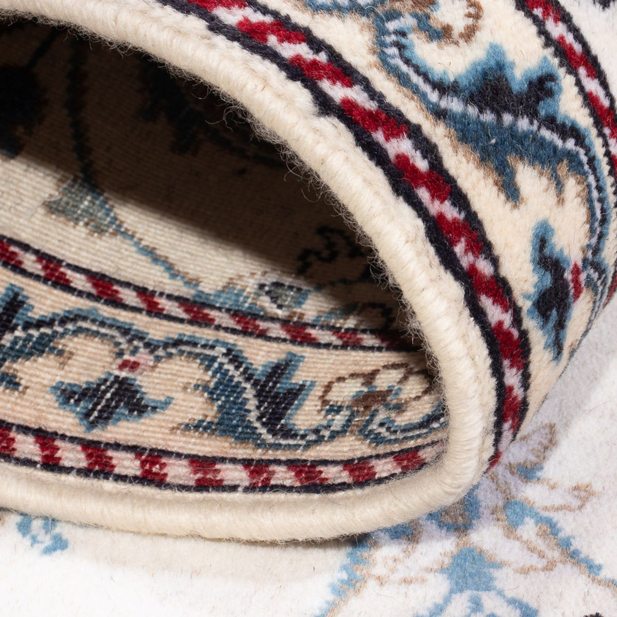 Dywan perski - Nain - 137 x 88 cm - kremowy