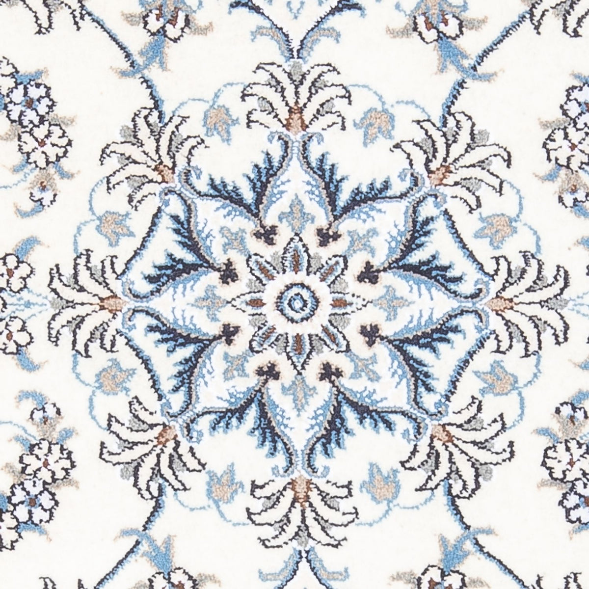 Dywan perski - Nain - 132 x 86 cm - kremowy