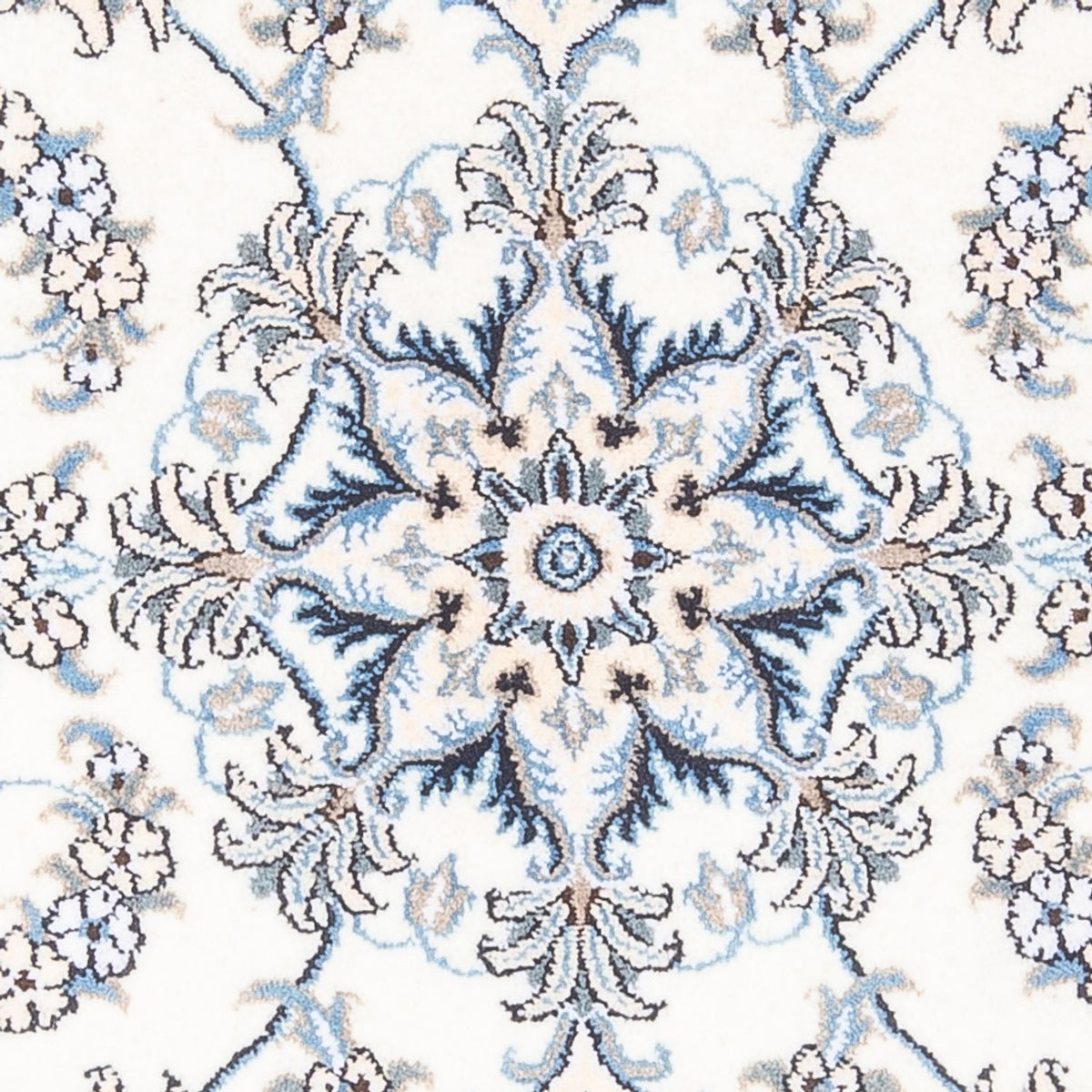 Dywan perski - Nain - 144 x 88 cm - kremowy