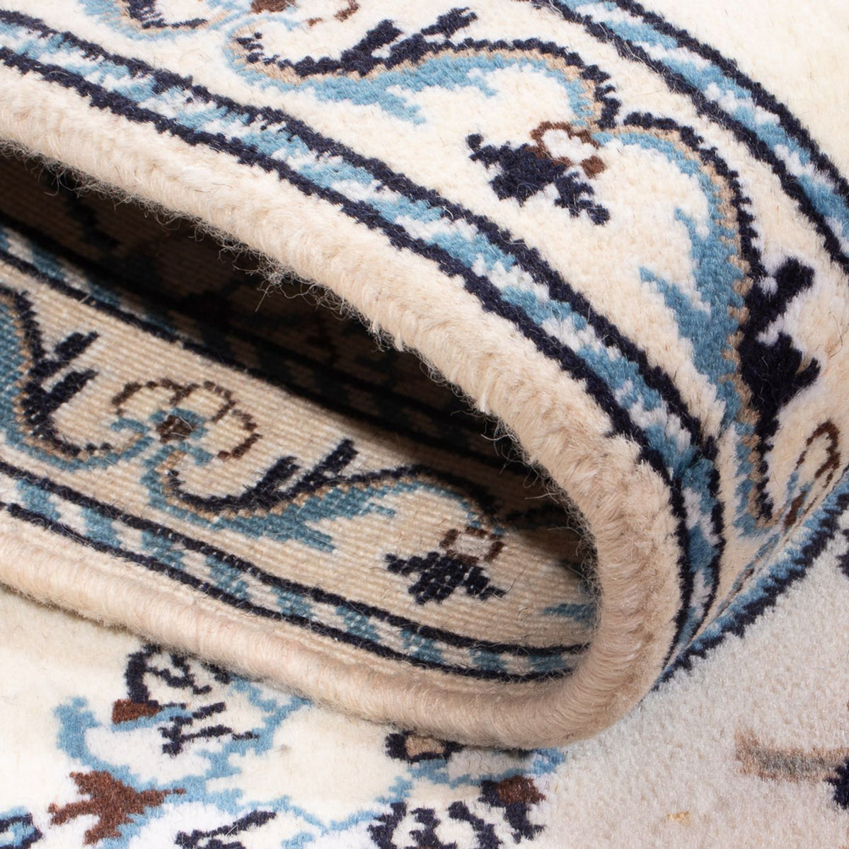 Dywan perski - Nain - 137 x 90 cm - kremowy