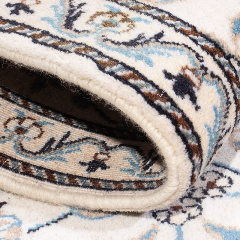 Dywan perski - Nain - 140 x 89 cm - kremowy