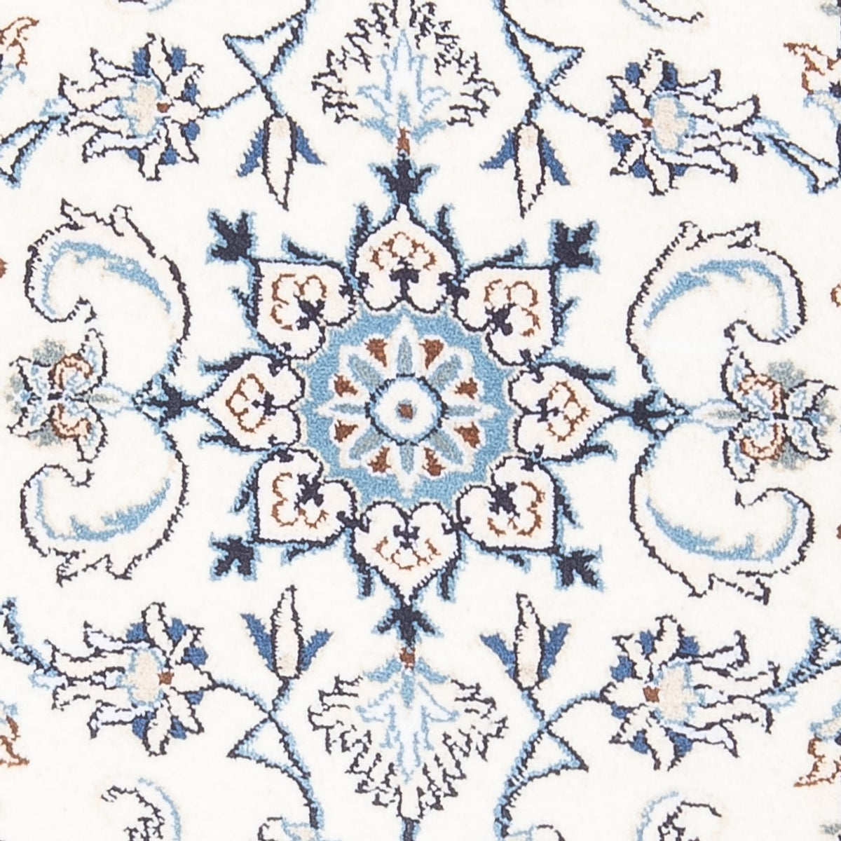 Dywan perski - Nain - 137 x 70 cm - kremowy