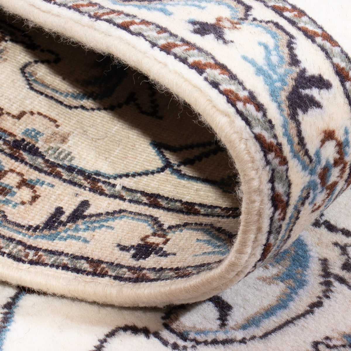 Dywan perski - Nain - 140 x 70 cm - kremowy