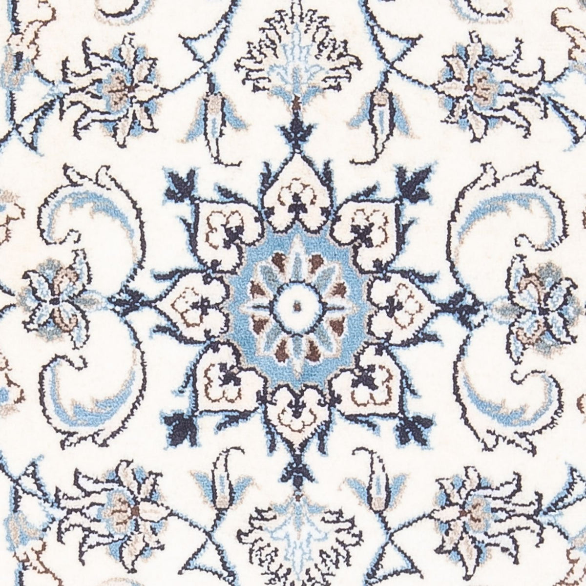 Dywan perski - Nain - 134 x 70 cm - kremowy