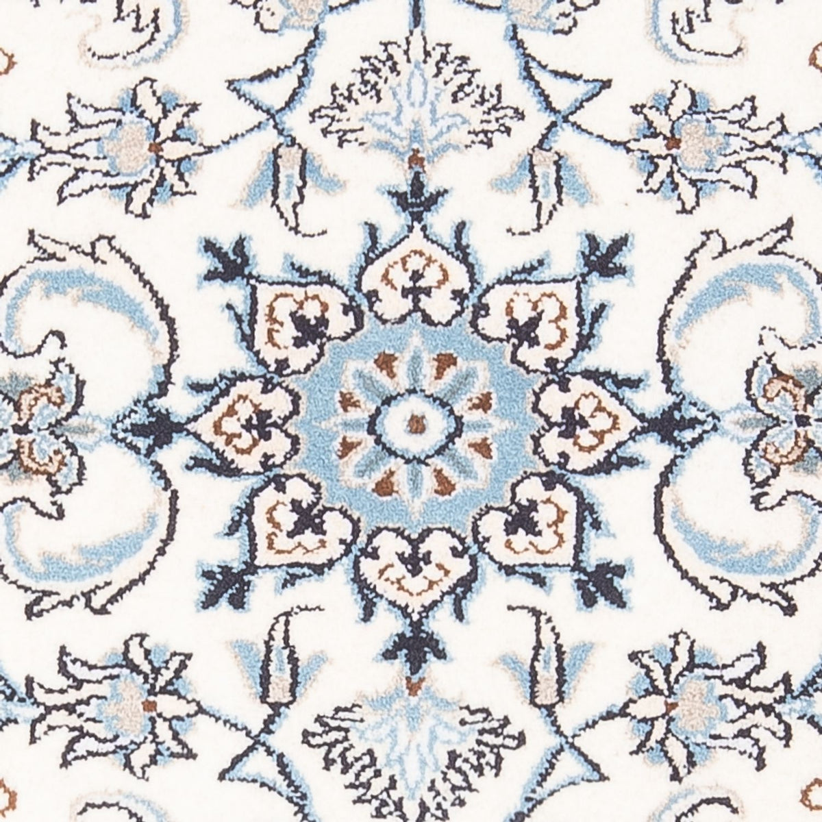 Dywan perski - Nain - 130 x 74 cm - kremowy