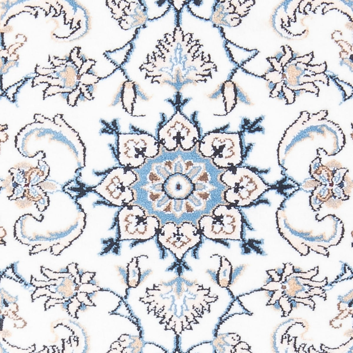 Dywan perski - Nain - 137 x 72 cm - kremowy