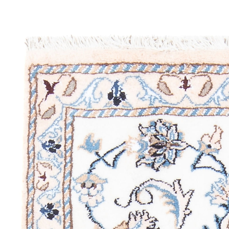 Dywan perski - Nain - 137 x 72 cm - kremowy