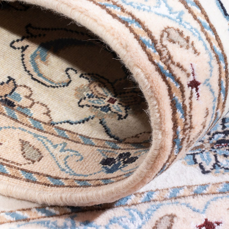 Dywan perski - Nain - 137 x 72 cm - kremowy