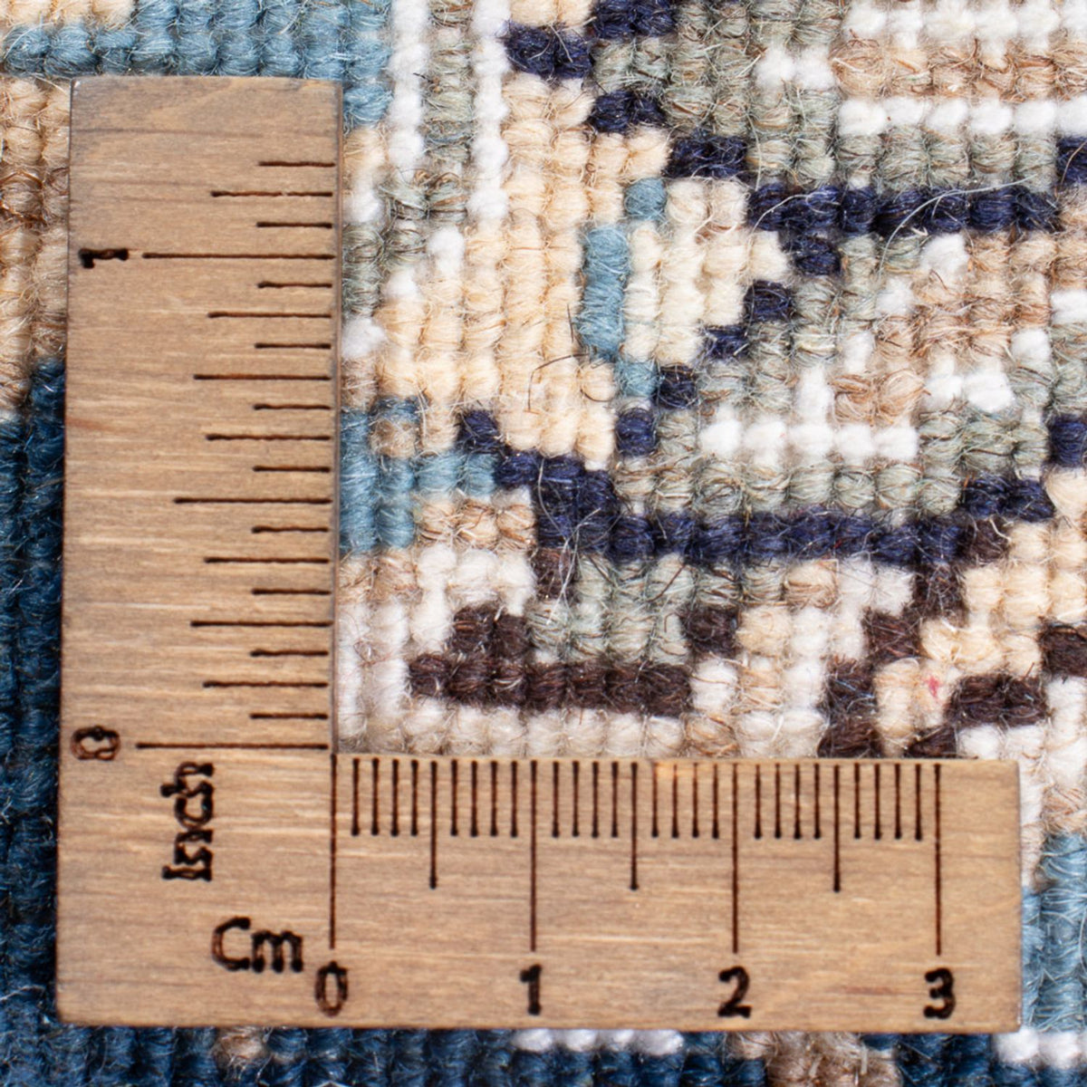 Dywan perski - Nain - 148 x 69 cm - niebieski