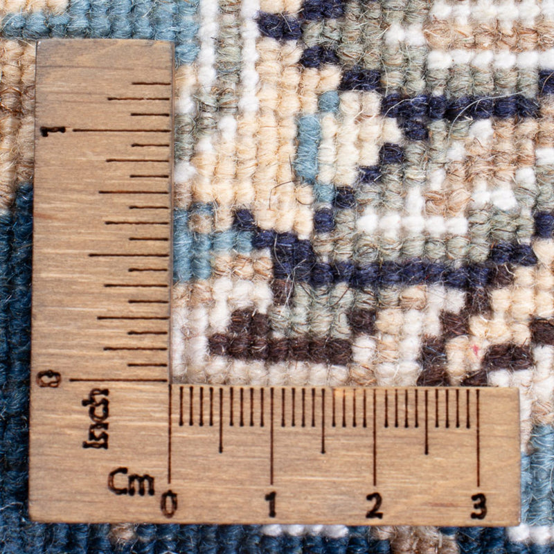 Dywan perski - Nain - 148 x 69 cm - niebieski