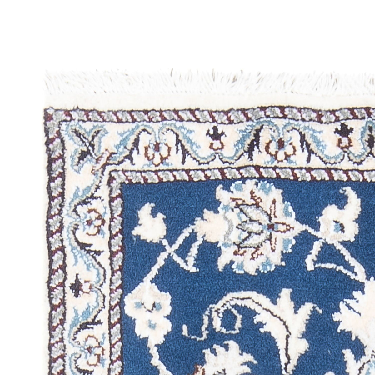 Dywan perski - Nain - 140 x 70 cm - niebieski