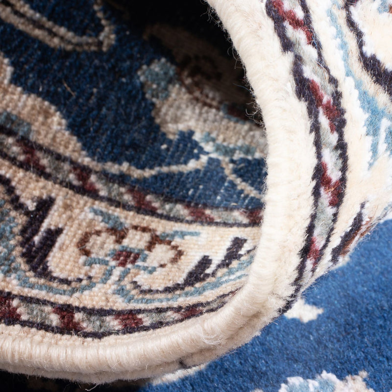 Dywan perski - Nain - 140 x 70 cm - niebieski