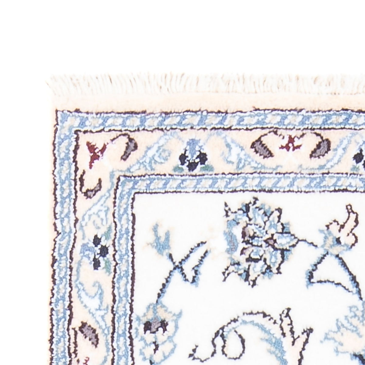 Dywan perski - Nain - 146 x 69 cm - kremowy