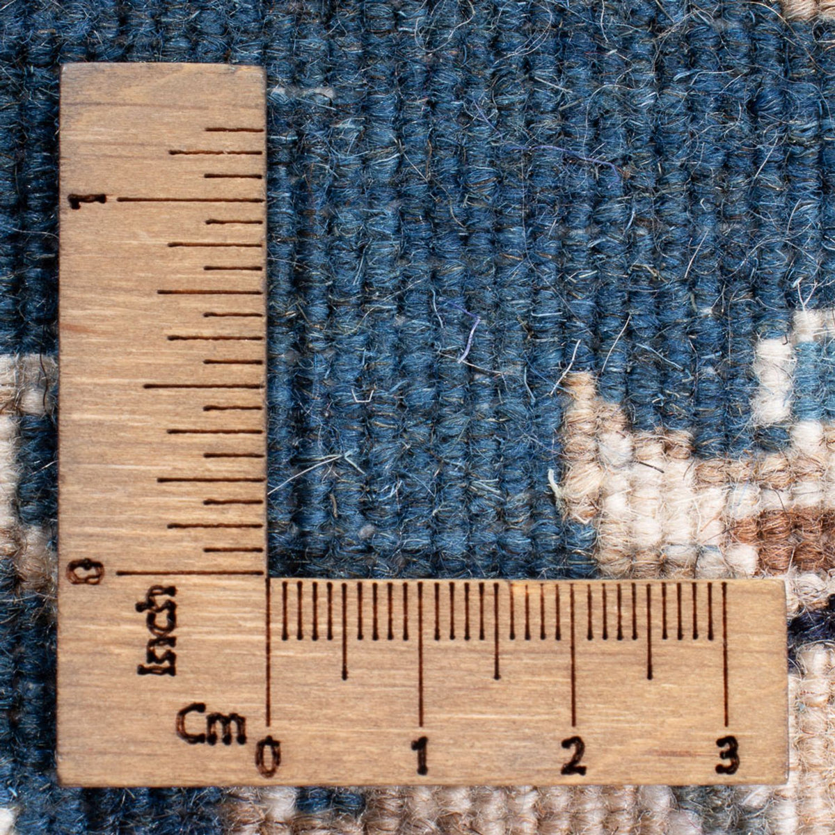 Dywan perski - Nain - 136 x 70 cm - niebieski