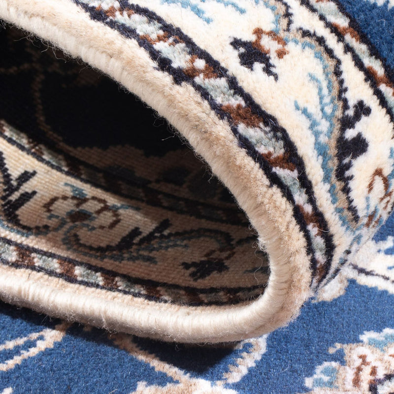 Dywan perski - Nain - 140 x 70 cm - niebieski