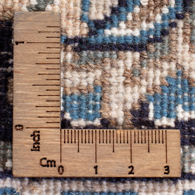 Dywan perski - Nain - 138 x 69 cm - ciemnoniebieski