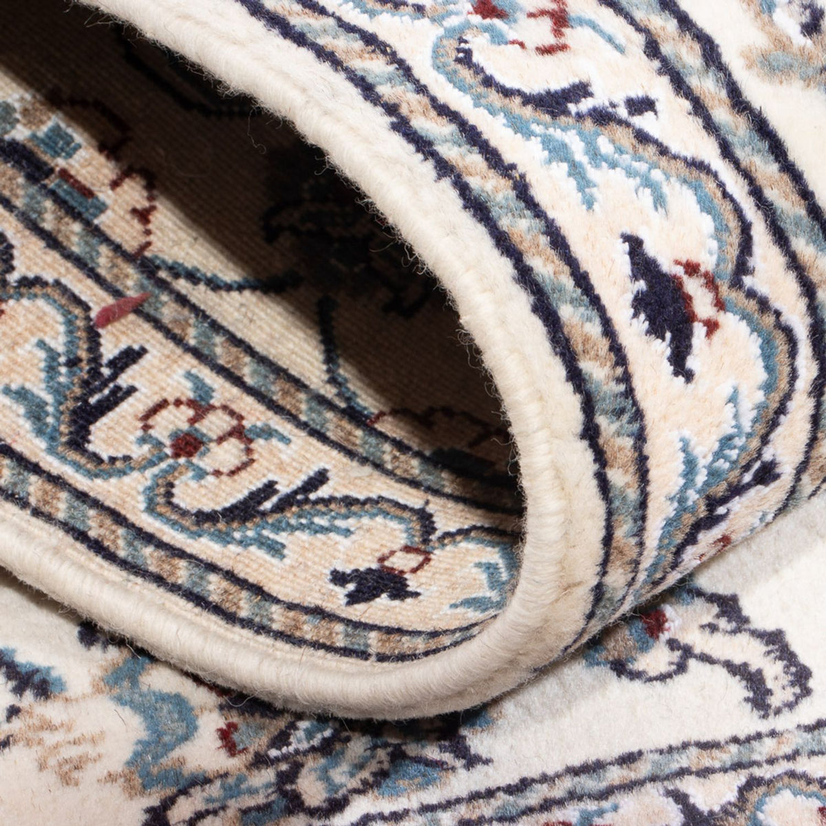 Dywan perski - Nain - 135 x 68 cm - kremowy