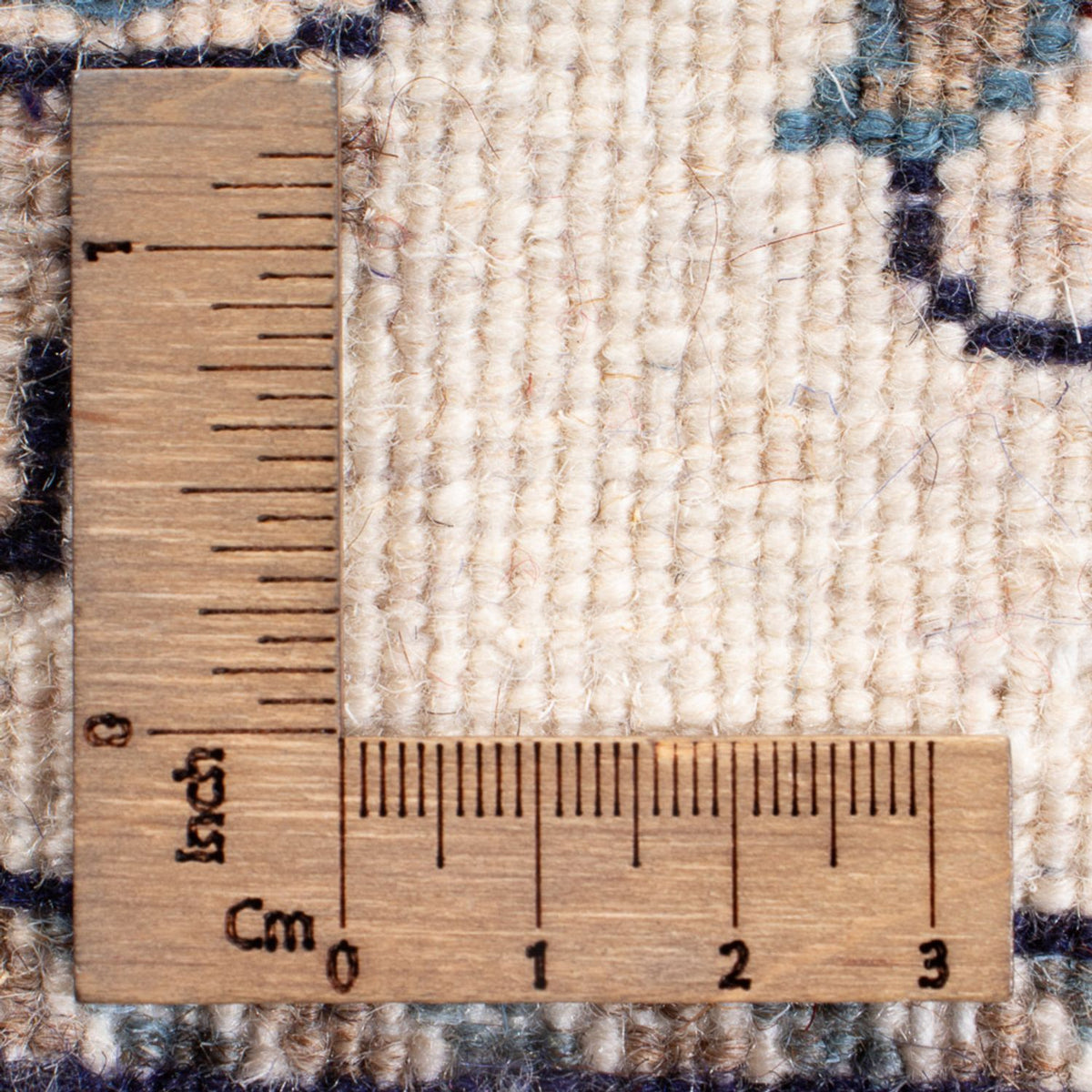 Dywan perski - Nain - 135 x 68 cm - kremowy