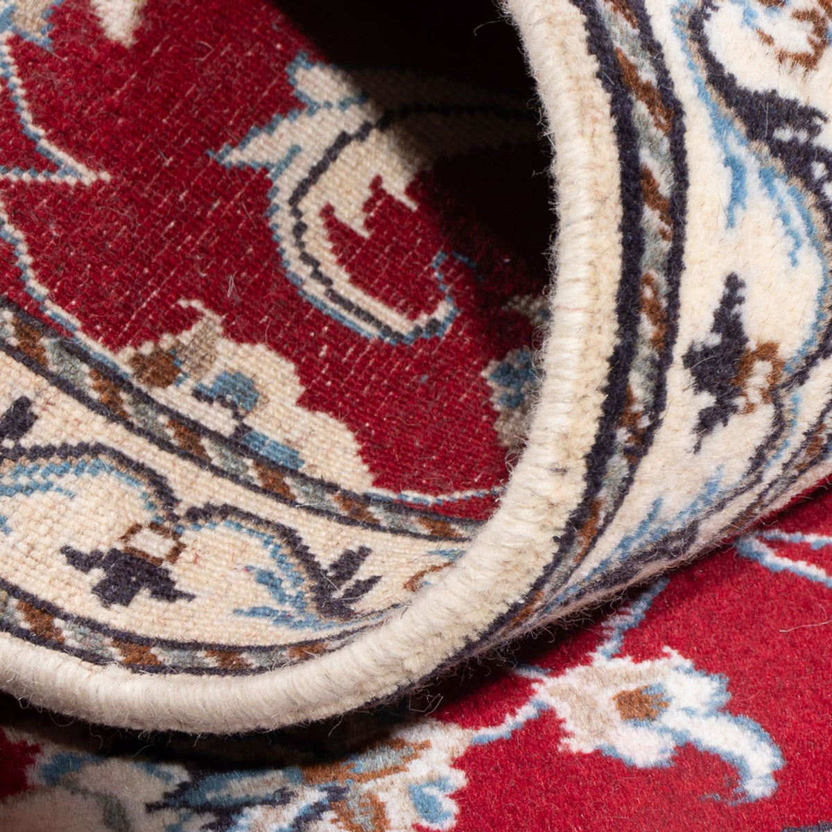 Dywan perski - Nain - 134 x 70 cm - czerwony